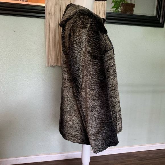 Perry Ellis ombré style button up coat - Picture 3 of 8